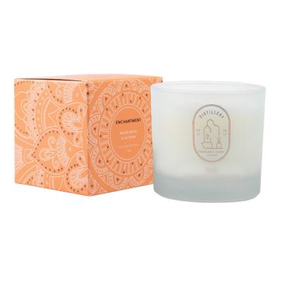 Distillery Fragrance House Soy Candle Enchantment (Mango Wood & Saffron) 190g